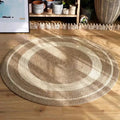 Handmade Round Natural Jute Rug Rugs Rugs