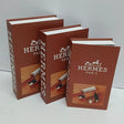 3 in 1 Hard Gloss Decorative Storage Books Decor Decor