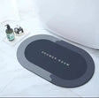 Diatom Bathroom Mat Fast Dry Absorbent 50x80cm Busy Homes Bath Mats Bath Mats & Rugs