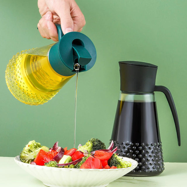 630ml Oil Jar – Leak-Resistant Kitchen Dispenser Bottle Oil dispenser Uncategorized