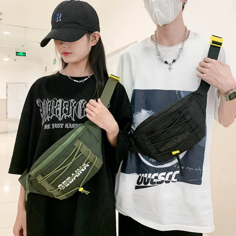 Waist Bag Unisex Multifunctional Crossbody Bag, Waist Pack for Travel and Outdoor Use.