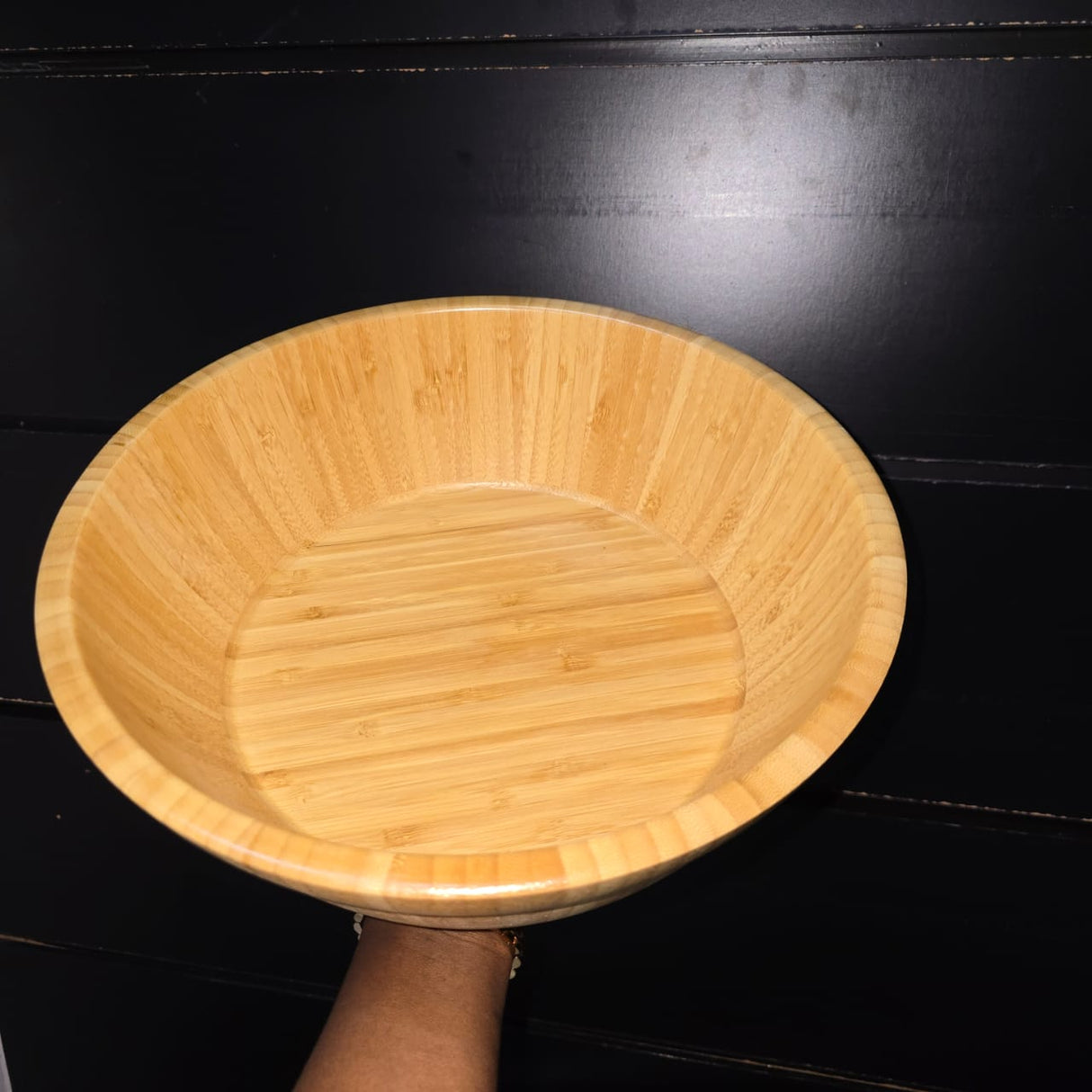 High Quality Bamboo Mixing and Salad Bowl for Kitchen and Dining- Furaha Finds Kenya