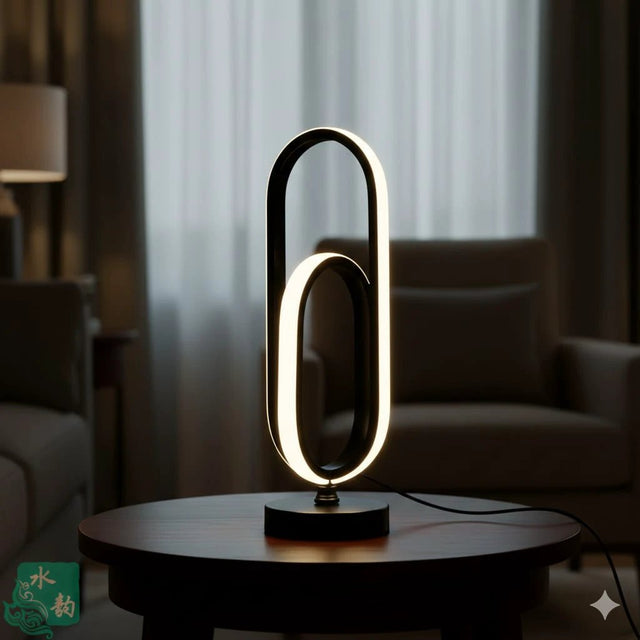 Modern Decorative Table Lamp with White Glass Shade Lighting and home decor Table Lamps