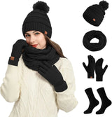 4 in 1 Knit Winter Set Knit winter set Outfit Sets