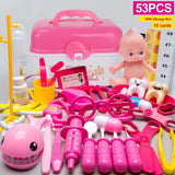 Kids 53-Piece Doctor Playset Baby & Kids Pretend Professions & Role Playing