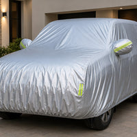 Universal Grey Car Cover with Reflectors Car cover Automotive Storage Covers