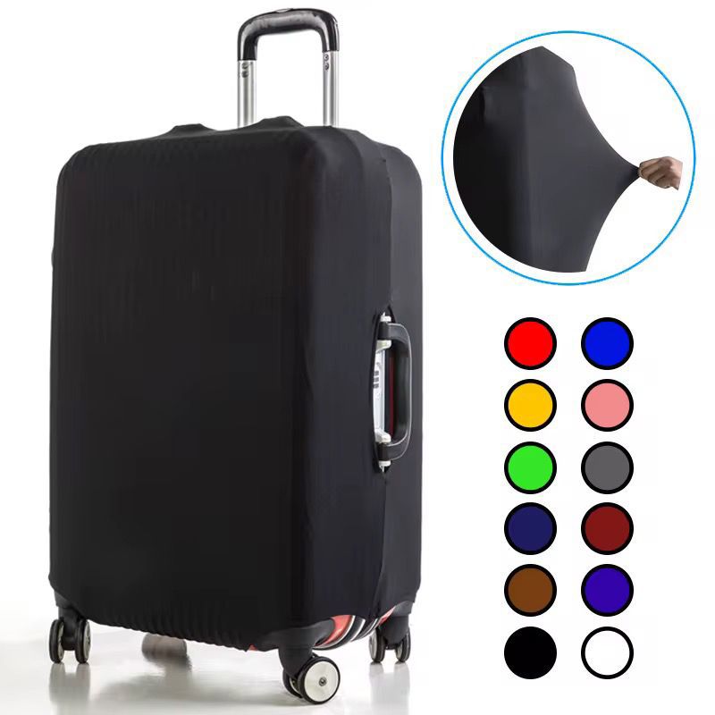 Stretchy Travel Luggage Bag Protector Cover in Grey and Black