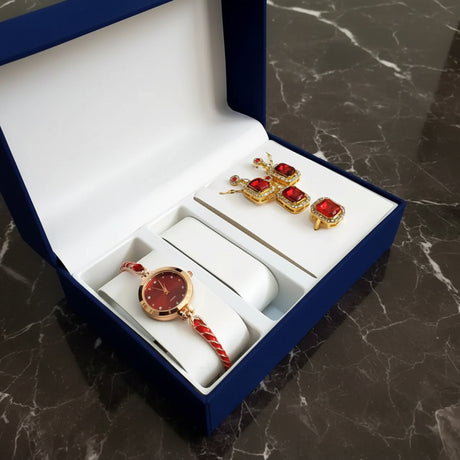 4PC Set Ladies Gift Set Jewelry Sets