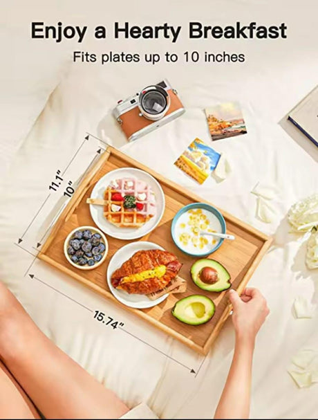 Furaha Finds Portable and Foldable Outdoor Wooden Table
