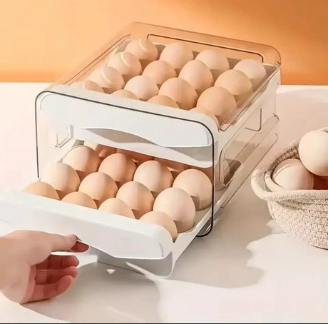 Double Layer Egg Storage Container Egg storage Storage & Organization