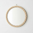 Boho Beaded Round Mirror & Tray Mirror Mirrors