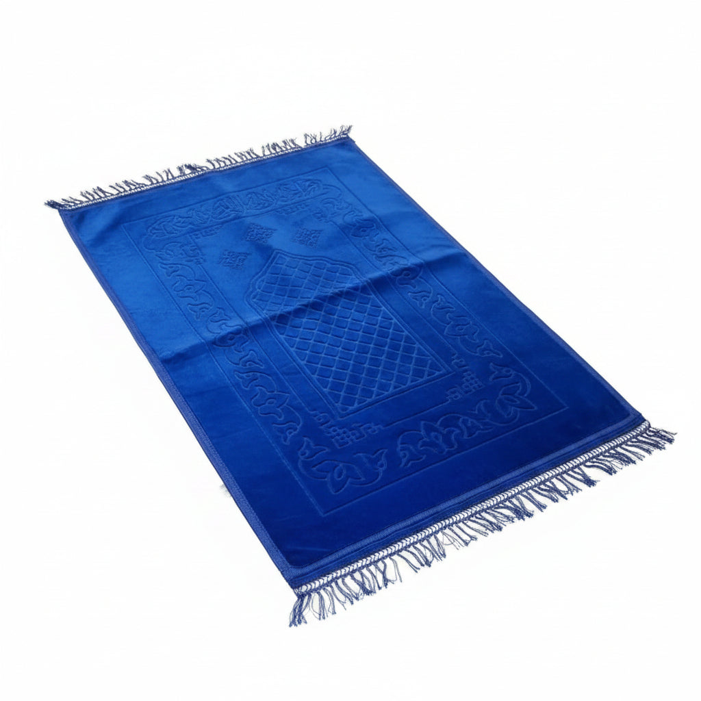 Velvet Islamic Prayer Mat 80x120cm Soft Comfortable For Home Home Decor Religious Items