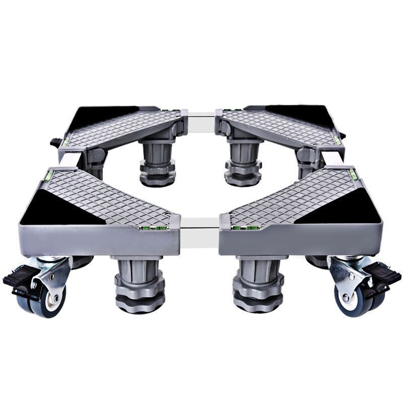 Heavy Duty Adjustable Base for Fridge or Washing Machine with Brake Lock