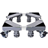 Heavy Duty Adjustable Base for Fridge or Washing Machine with Brake Lock