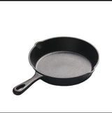 10.5" Cast Iron Frying Pan – Nonstick Skillet for Home and Professional Cooking