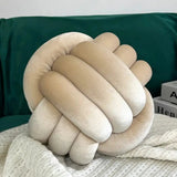 Soft Knot Ball Pillow Throw Pillows