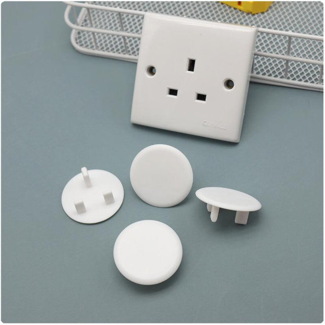 10pcs Socket Safety Protector Set – Childproof Electrical Outlet Covers