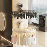 Wall Mounted Clothes and Socks Rack Space Saving Laundry Organizer.