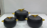 Modern European Style Luxurious Insulated Hotpots Set