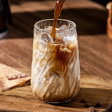 380ml Cyclone Texture Glass Drinkware Tumblers