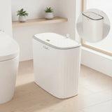 12L Bathroom Sanitary Dustbin With Lid For Homes Home & Garden Wastebaskets