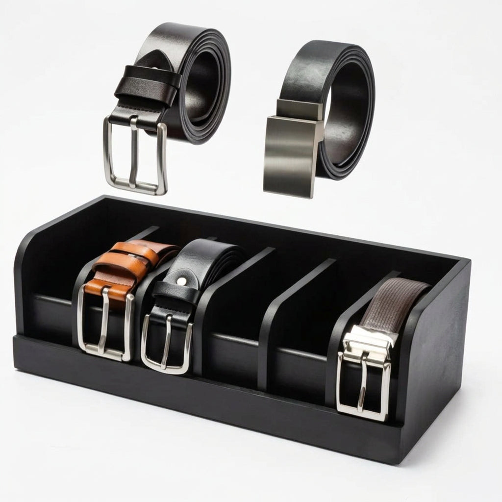 Bamboo Belt Organizer Closet Organizers Closet Organizers