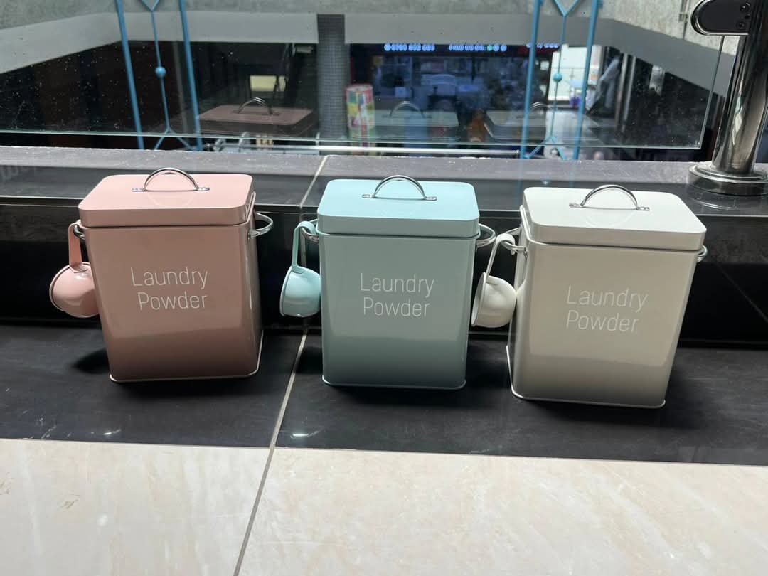 Furaha Finds Laundry Powder Tin