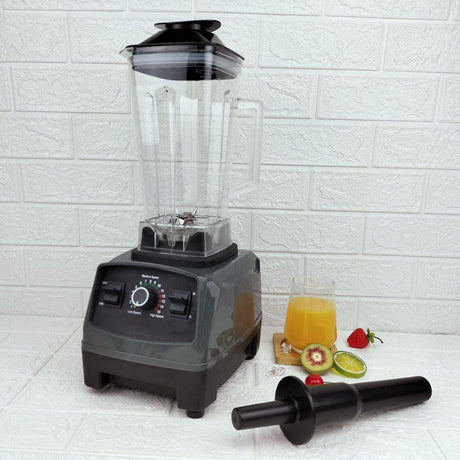 Nunix PB-02 Commercial Blender 2L, 1500W, 6 Stainless Steel Blades, 2-in-1 High-Speed Blender.