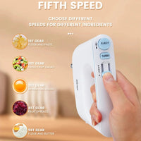 DSP Hand Mixer 300W - White Kitchen appliances Food Mixers