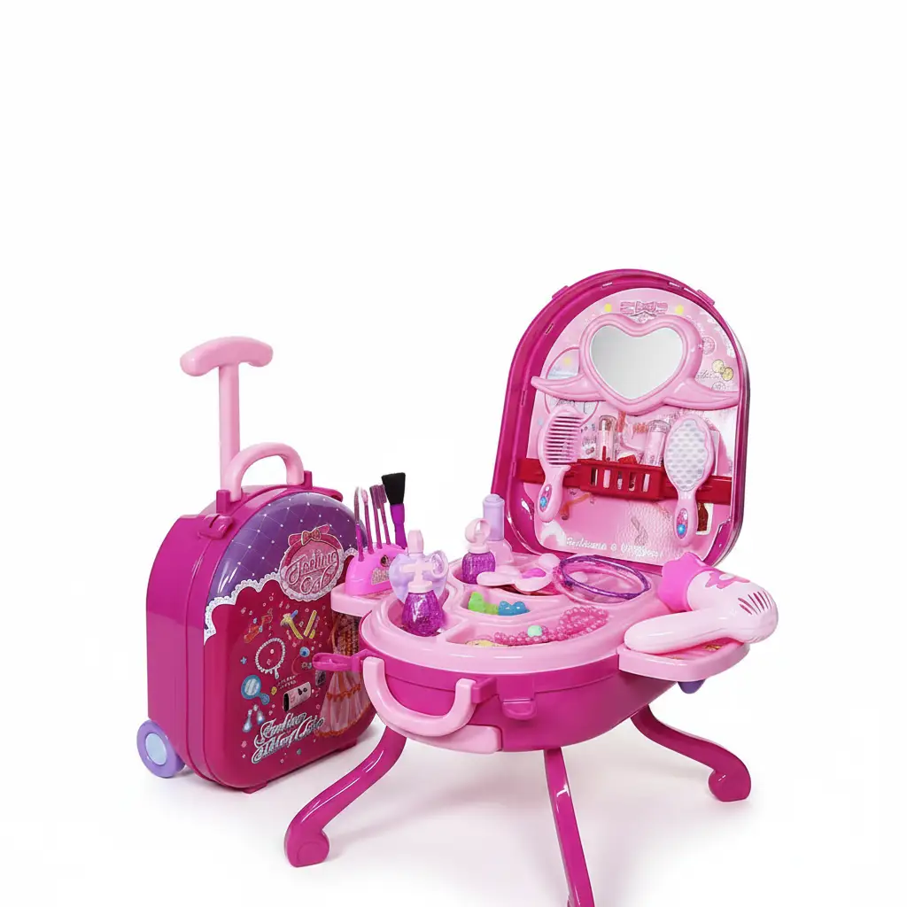 3 in 1 Children Makeup Suitcase Playset Baby & Kids Children Activities