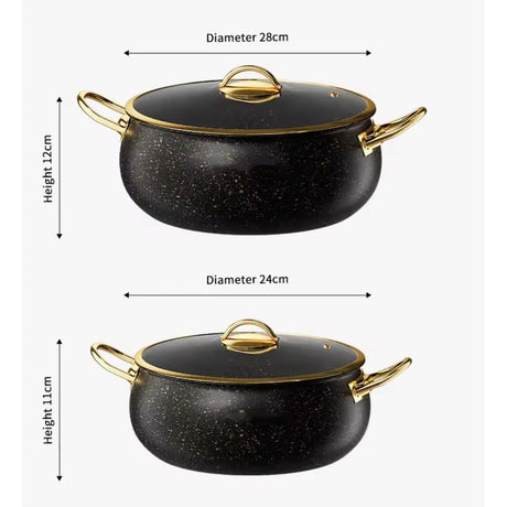 9 Piece Granite Classy Cookware Set- Furaha Finds Kenya