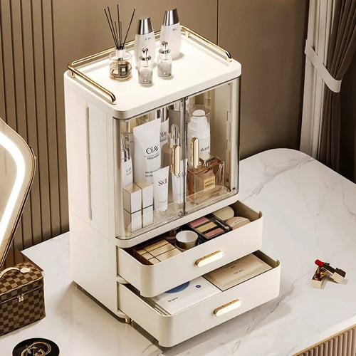 Luxe Cosmetic Storage Cabinet Household Storage Containers