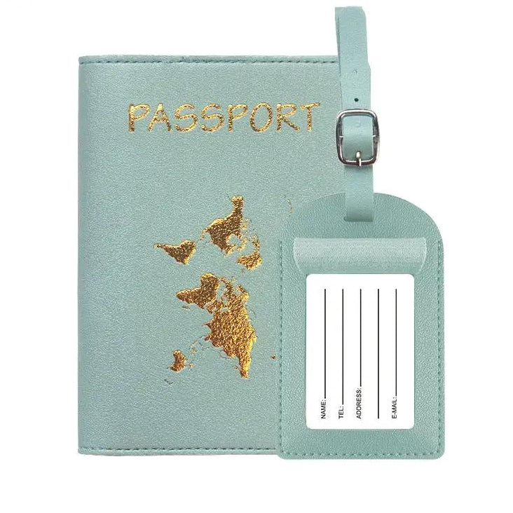 Passport Holder With Luggage Tag Passport holder Luggage Tags