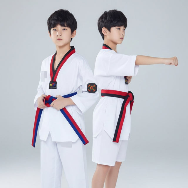 Kids Taekwondo Uniform Set Uniform set Combat Uniforms