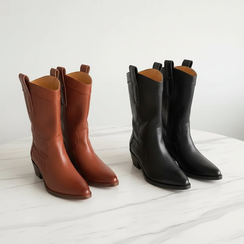 Girls Western Leather Boots Boots Boots