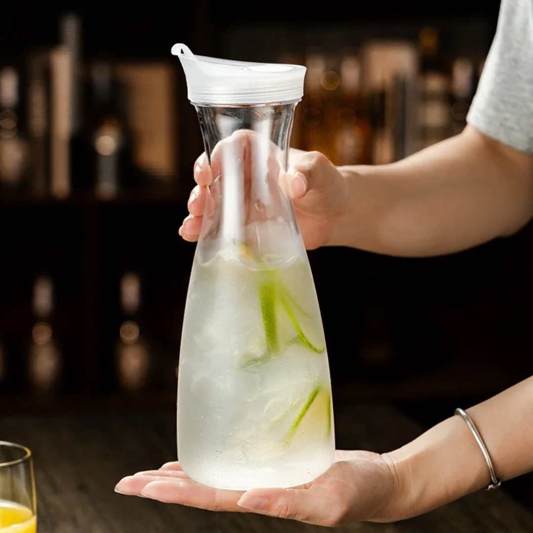 1.1L Acrylic Juice and Milk Bottle with Secure Lid
