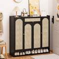 Wooden Bamboo Shoe Rack / Storage Cabinet Shoe Racks