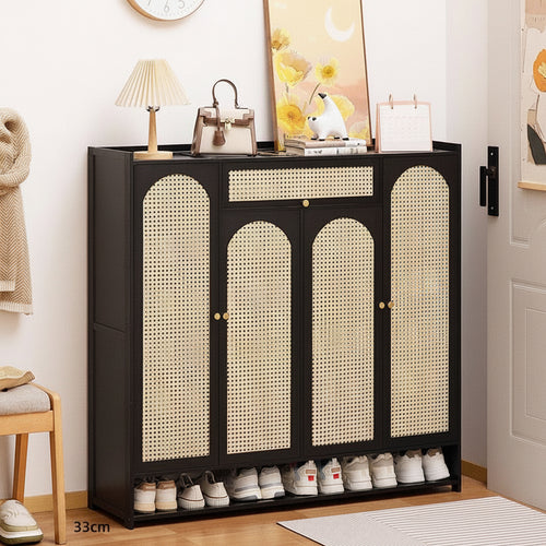 Wooden Bamboo Shoe Rack / Storage Cabinet Shoe Racks