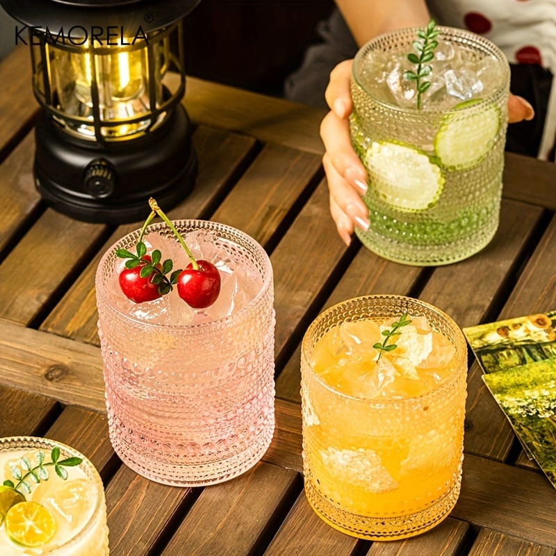 6pcs Whiskey Glass Set 280ml Dishwasher Safe