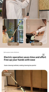 Wireless Rotating Cleaning Brush Electric Scrubber for Bathroom, Kitchen & Windows Multi-functional Household Tool- Furaha Finds Kenya