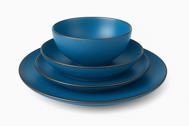 32 Piece Dinner Set Microwave and Dishwasher Safe Elegant Tableware- Furaha Finds Kenya