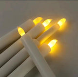 2 Pc White Flameless LED Candles Flameless candle Flameless Candles