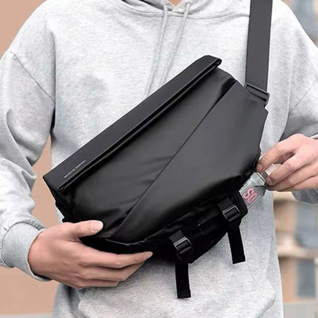 Travel Unisex Crossbody Bag – Waterproof with Retractable Key Chain