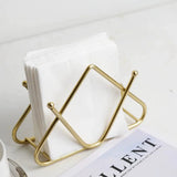 Geometric Metal Napkin Holder Napkin holder Napkin Holders
