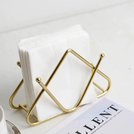 Geometric Metal Napkin Holder Napkin holder Napkin Holders