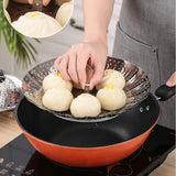 Stainless Steel Steamer Basket Expandable For Home Cooks Cookware Steamer Baskets