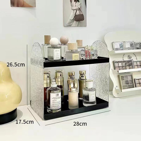 2 Tier Acrylic Storage Rack Multipurpose Organizer for Kitchen, Bathroom or Office.- Furaha Finds Kenya