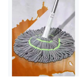Furaha Finds Self wringing Mop with Adjustable Handle Cotton mop head for all floor types, featuring an easy water removal mechanism for home and office cleaning.
