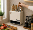 Wall-Mounted Knife Rack & Chopstick Holder Knife rack Kitchen Utensil Racks