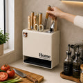 Wall-Mounted Knife Rack & Chopstick Holder Knife rack Kitchen Utensil Racks